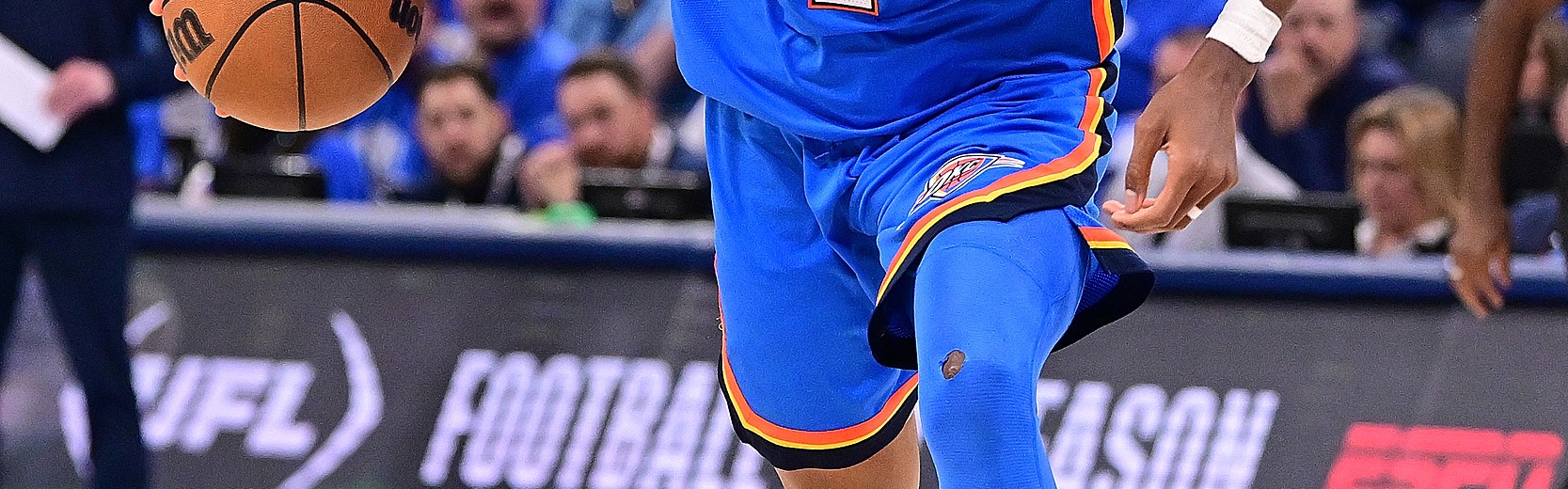 😎SGA本赛季夺得MVP、得分王且打进总决赛，NBA历史第五人